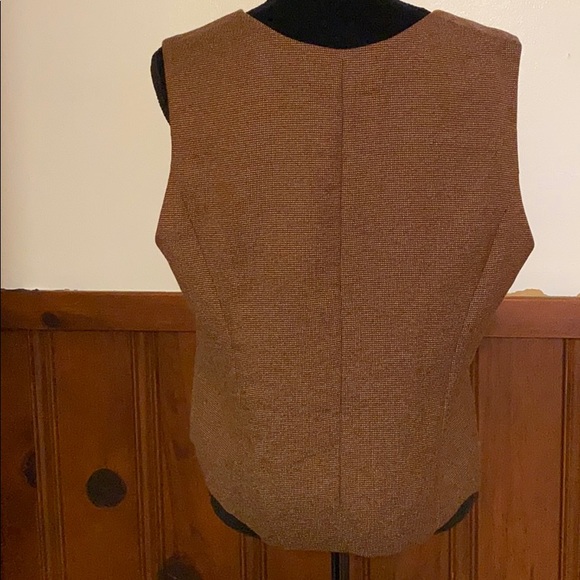 SALE Tweed vest floral lining 14 Coldwater Creek NWOT - Picture 5 of 15
